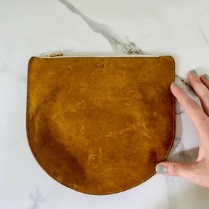 Leather pouch made by Kin